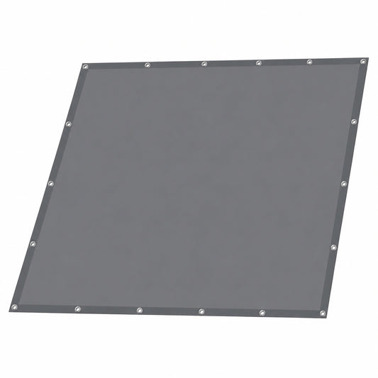 Tenda parasole impermeabile antivento con protezione UV, ideale per terrazze e giardini, 4x4 m, grigio antracite