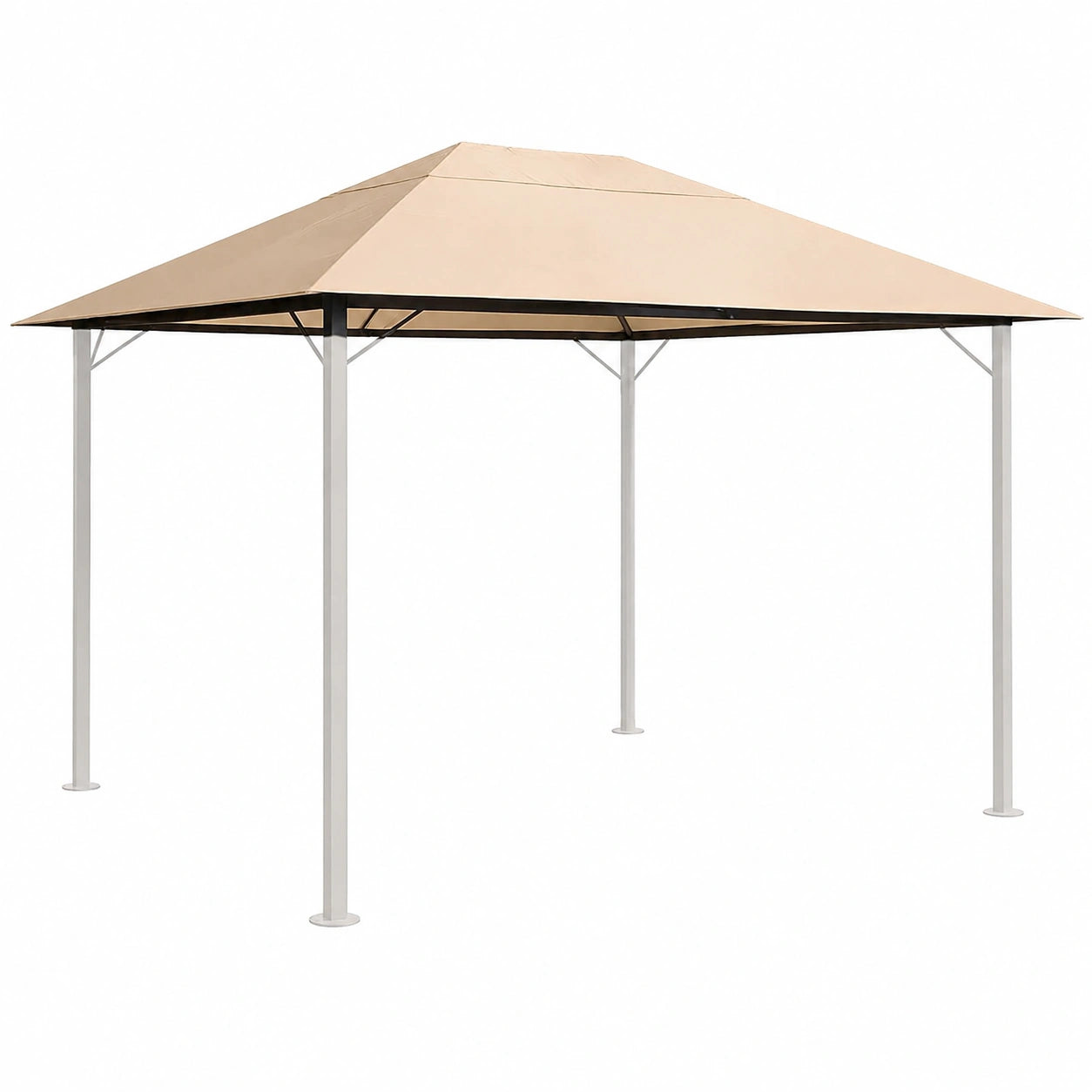 Copertura Sostitutiva Beige per Gazebo 3x4m - Design Antico