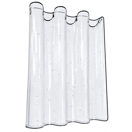 Telo PVC Trasparente Impermeabile Antistrappo con Occhielli per Esterni 0.3mm, Protezione Balcone e Giardino, 400g/m²